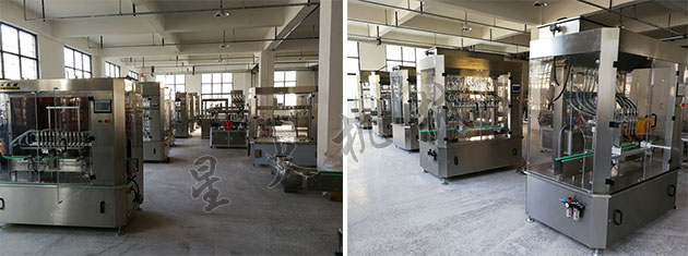 haha体育
酱油醋灌装设备生产线车间展示