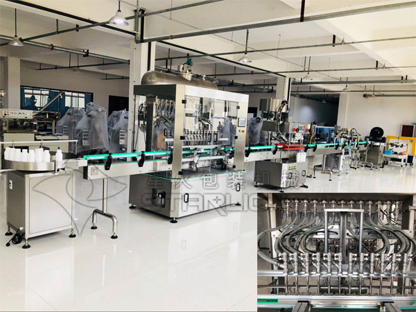 油料灌装设备生产线