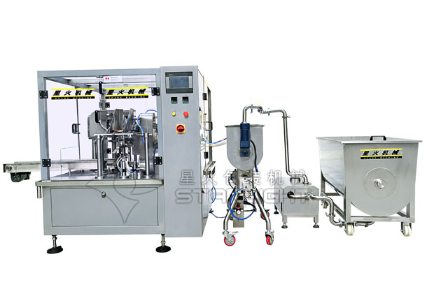 haha体育调味酱料包装生产线设备