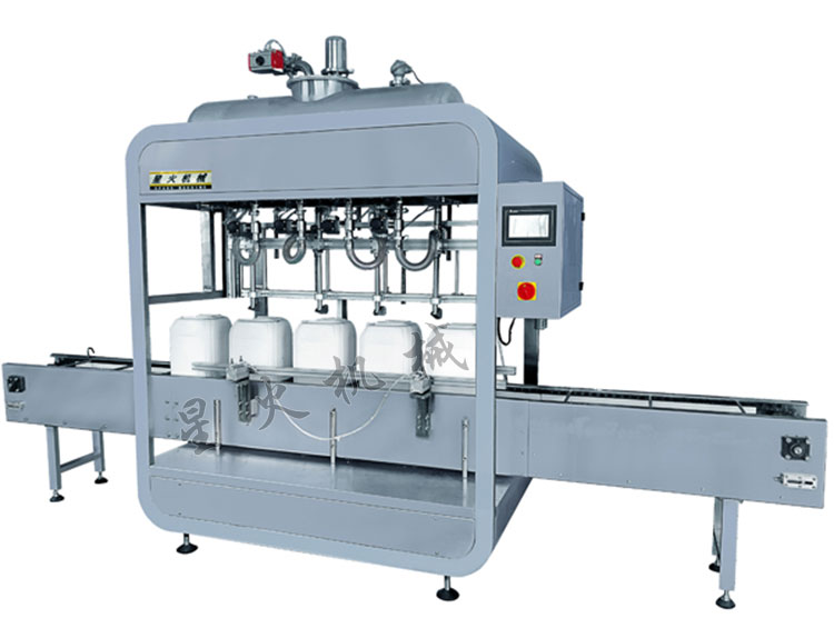 大桶称重灌装机-自动化称重灌装生产线